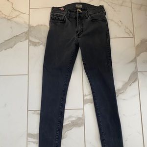 True religion black skinny jeans